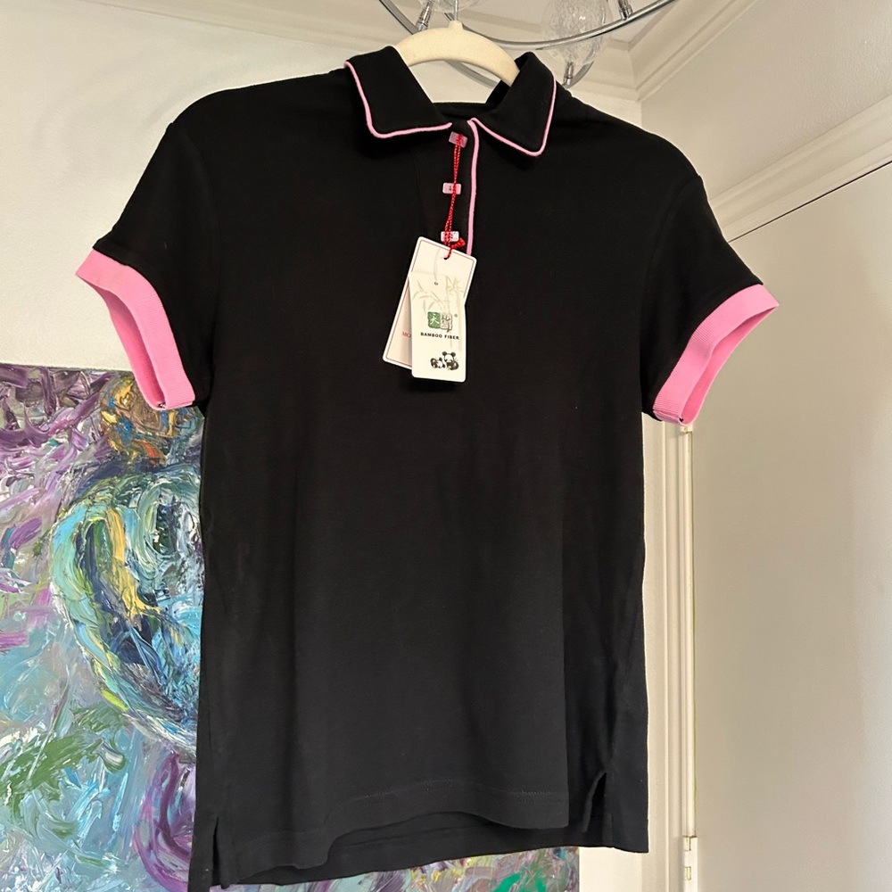 Bamboo Michael Darren Womens Golf Shirt NWT